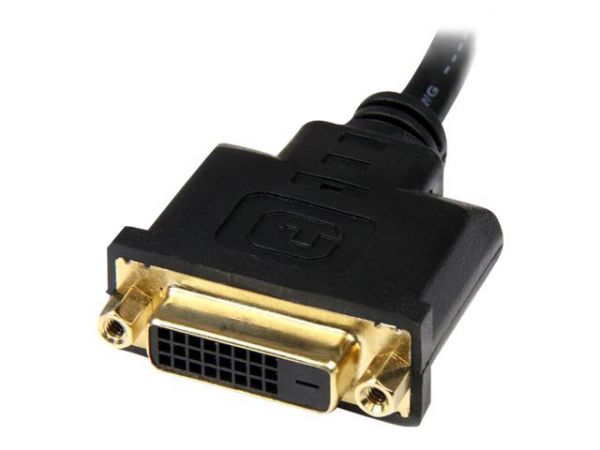 StarTech.com Câble adaptateur vidéo de 20 cm HDMI vers DVI-D
