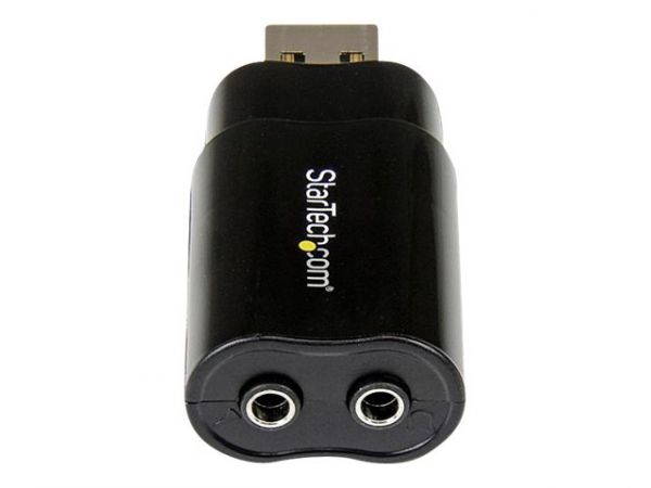 StarTech.com Adaptateur Carte Son USB vers Audio Stéréo - ref: ICUSBAUDIOB Cartes  son Dispo