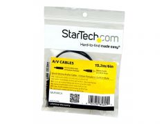 StarTech.com Câble / Cordon en Y Mini-Jack 3,5mm vers 2x RCA de 15 cm