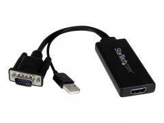 StarTech.com Adaptateur VGA vers HDMI avec audio USB et alimentation USB