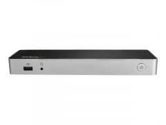 StarTech.com Station d'accueil USB-C pour PC portable double affichage 4K avec Power Delivery 60W et lecteur de carte SD