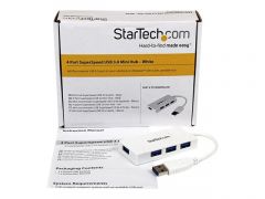 StarTech.com Hub USB 3.0 à 4 ports avec câble intégré
