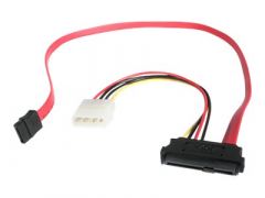 StarTech.com Câble adaptateur SAS SFF-8482 vers SATA avec alimentation LP4