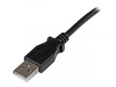 StarTech.com Câble USB 2.0 Type A vers USB Type B Coudé à Gauche Mâle / Mâle