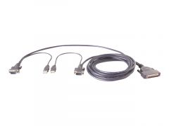 Belkin OmniView Dual Port Cable, USB
