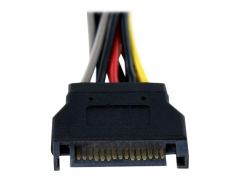 StarTech.com Adaptateur de câble répartiteur d'alimentation en Y SATA 15 cm