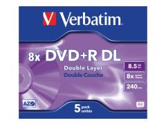 Verbatim 5 x DVD+R DL