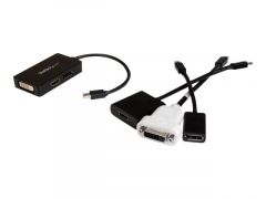 StarTech.com Adaptateur de voyage Mini DisplayPort vers DVI / DisplayPort / HDMI