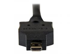 StarTech.com Câble Adaptateur Micro HDMI® vers DVI-D M/M pour Tablet et Smartphone, 1x Micro HDMI (Type D) Mâle, 1x DVI-D (18+1) Mâle