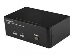StarTech.com Commutateur KVM 2 ports DisplayPort, USB et audio