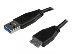 StarTech.com Câble SuperSpeed USB 3.0 slim A vers Micro B de 2 m