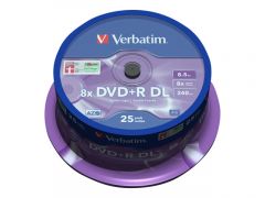 Verbatim 25 x DVD+R DL