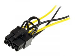 StarTech.com Câble adaptateur d'alimentation SATA vers carte vidéo PCI Express 8 broches de 15 cm