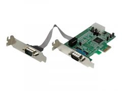 StarTech.com Carte PCI Express à Faible Encombrement avec 2 Ports RS232