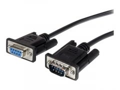 StarTech.com Câble série DB9 RS232 noir en liaison directe 3 m - M/F