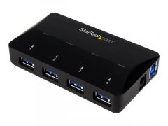 StarTech.com Hub USB 3.0 à 4 ports plus port dédié à la charge