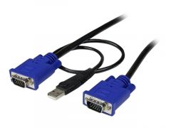 StarTech.com Câble pour Switch KVM VGA avec USB 2 en 1