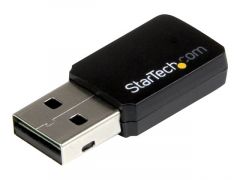StarTech.com Mini adaptateur USB 2.0 / Carte réseau sans fil AC600 double bande