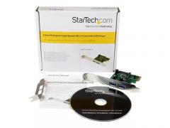 StarTech.com Carte Contrôleur PCI Express (PCIe) vers 2 ports USB 3.0 avec UASP