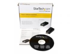 StarTech.com Carte son externe USB vers audio stéréo avec contrôle de volume