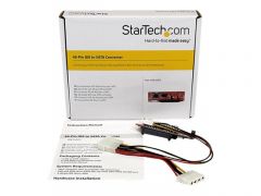 StarTech.com Adaptateur convertisseur IDE 40 pin PATA vers SATA pour DD / SSD 2.5" ou 3.5" et graveur optique 5.25"