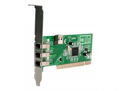 StarTech.com Carte Adaptateur PCI vers 4 Ports FireWire400 6 Broches- 1x Firewire 400 Interne