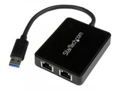 StarTech.com Adaptateur réseau USB 3.0 vers 2 ports Gigabit Ethernet