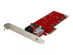 StarTech.com Carte contrôleur PCI Express RAID pour 2 SSD M.2 NGFF plus 2 ports SATA III 6 Gb/s