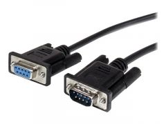 StarTech.com Câble série DB9 RS232 noir en liaison directe 50 cm - M/F
