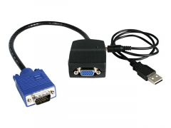 StarTech.com Câble répartiteur / Splitter vidéo VGA alimenté par USB