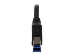 StarTech.com Câble USB 3.0 SuperSpeed A vers B coudé à angle droit de 90° 1 m